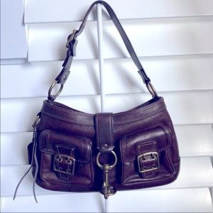 Vintage Limited Ed COACH Vachetta Leather-Whiskey Brown